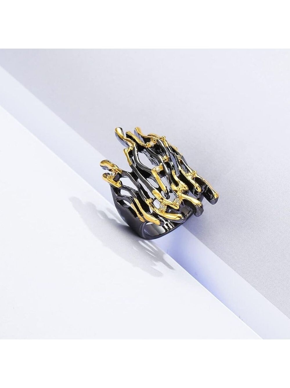 Branch Shape Statement Ring - Picture 3 of 5